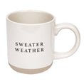 Load image into Gallery viewer, Sweater Weather Stoneware Coffee Mug - Fancy That
