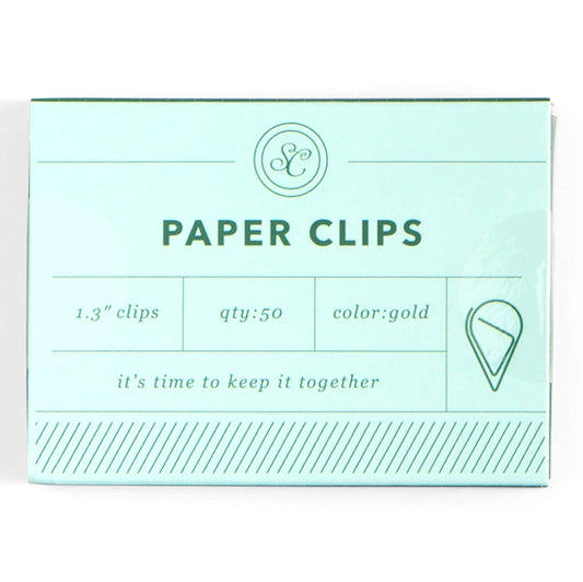 Keep It Together Paper Clips - Blue - Fancy That
