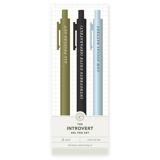 The Introvert Pen Set - Fancy That