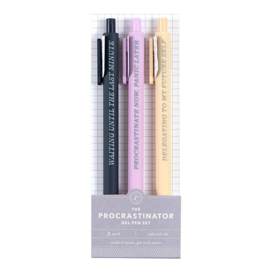 The Procrastinator Pen Set - Fancy That