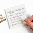 Load image into Gallery viewer, Notes Grid Notepad - Fancy That
