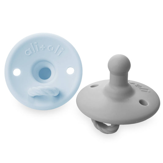 Pacifier Set (Iron & Sky) - Fancy That