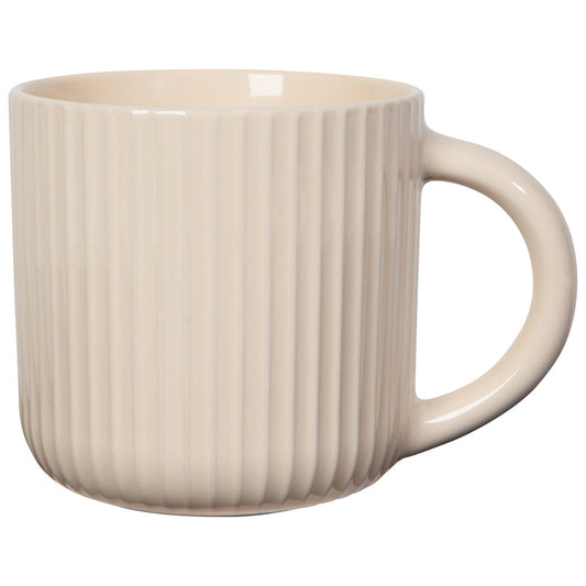 Ecru Fluted Mug - Fancy That