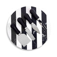 Load image into Gallery viewer, Marble Cheese Set - Black/White - Fancy That

