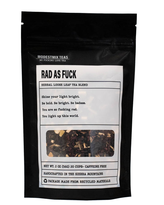 Rad as Fuck: refreshing herbal tea - Fancy That