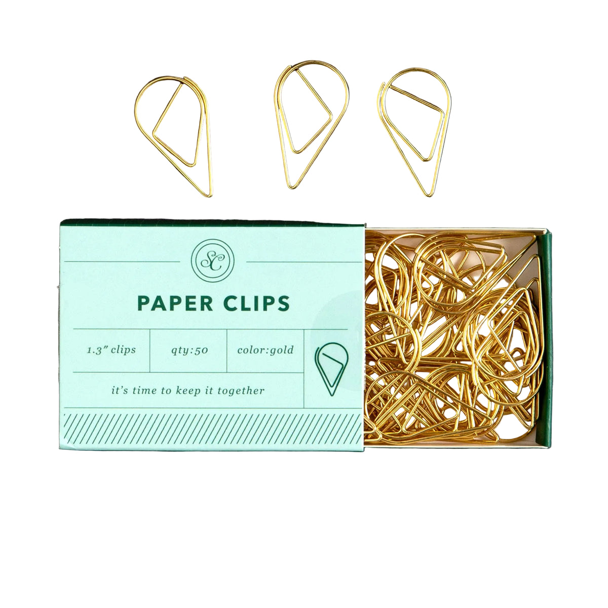 Keep It Together Paper Clips - Blue - Fancy That