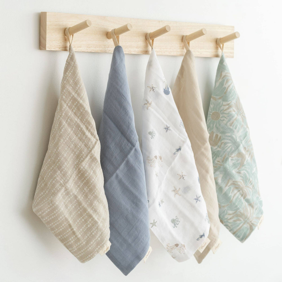 5-pc. Wash Cloth Set (Sea Life) - Fancy That