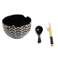 Load image into Gallery viewer, Ramen Noodle Bowl w/ Chopsticks, Spoon & Holder - Fancy That
