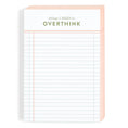 Load image into Gallery viewer, Things I Need To Overthink Notepad - Fancy That
