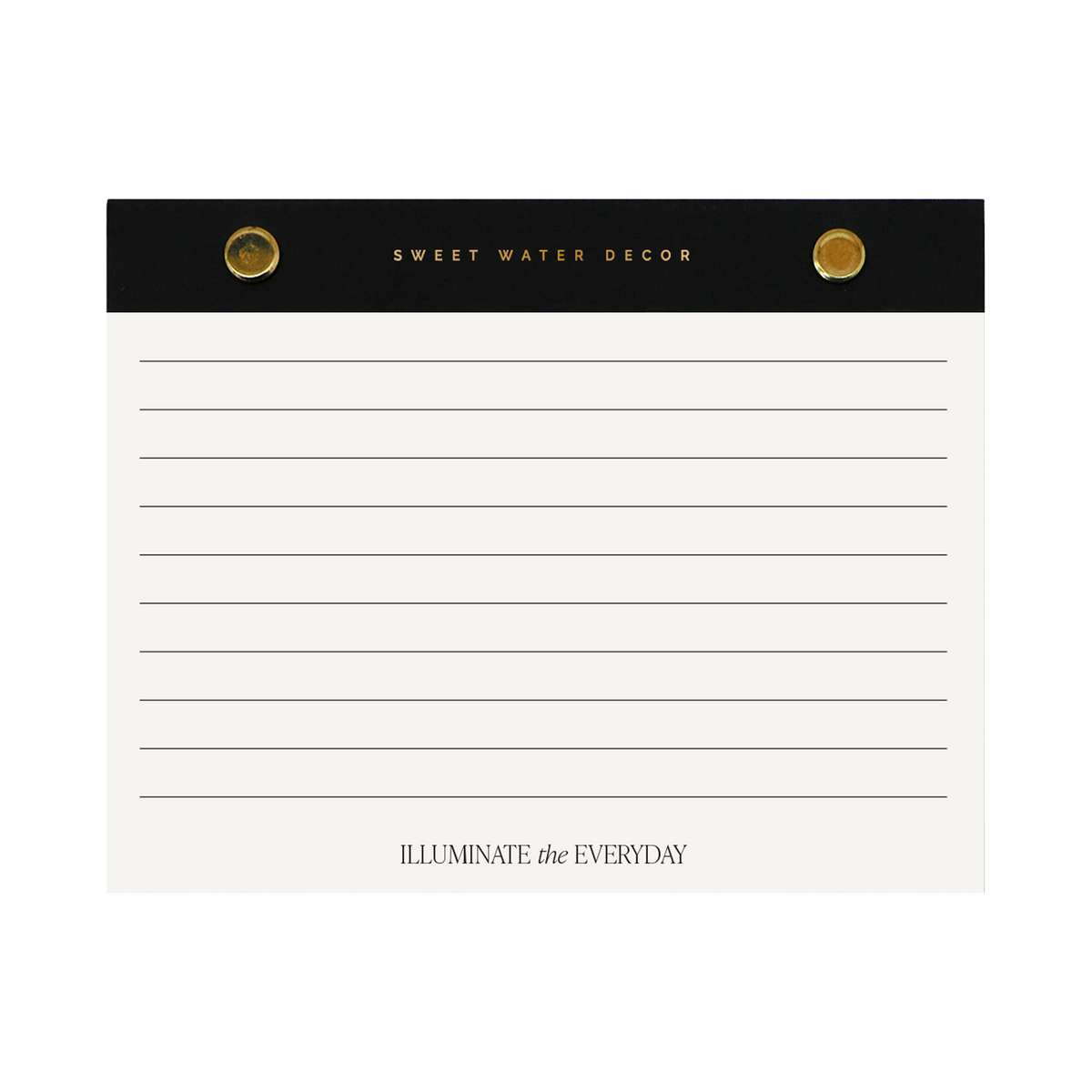 Gold Rivet Notepad - Fancy That
