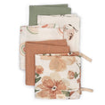 Load image into Gallery viewer, 5-pc. Baby Wash Cloth Set (Pink Floral) - Fancy That
