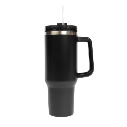 Black 40 oz Travel Tumbler - Fancy That
