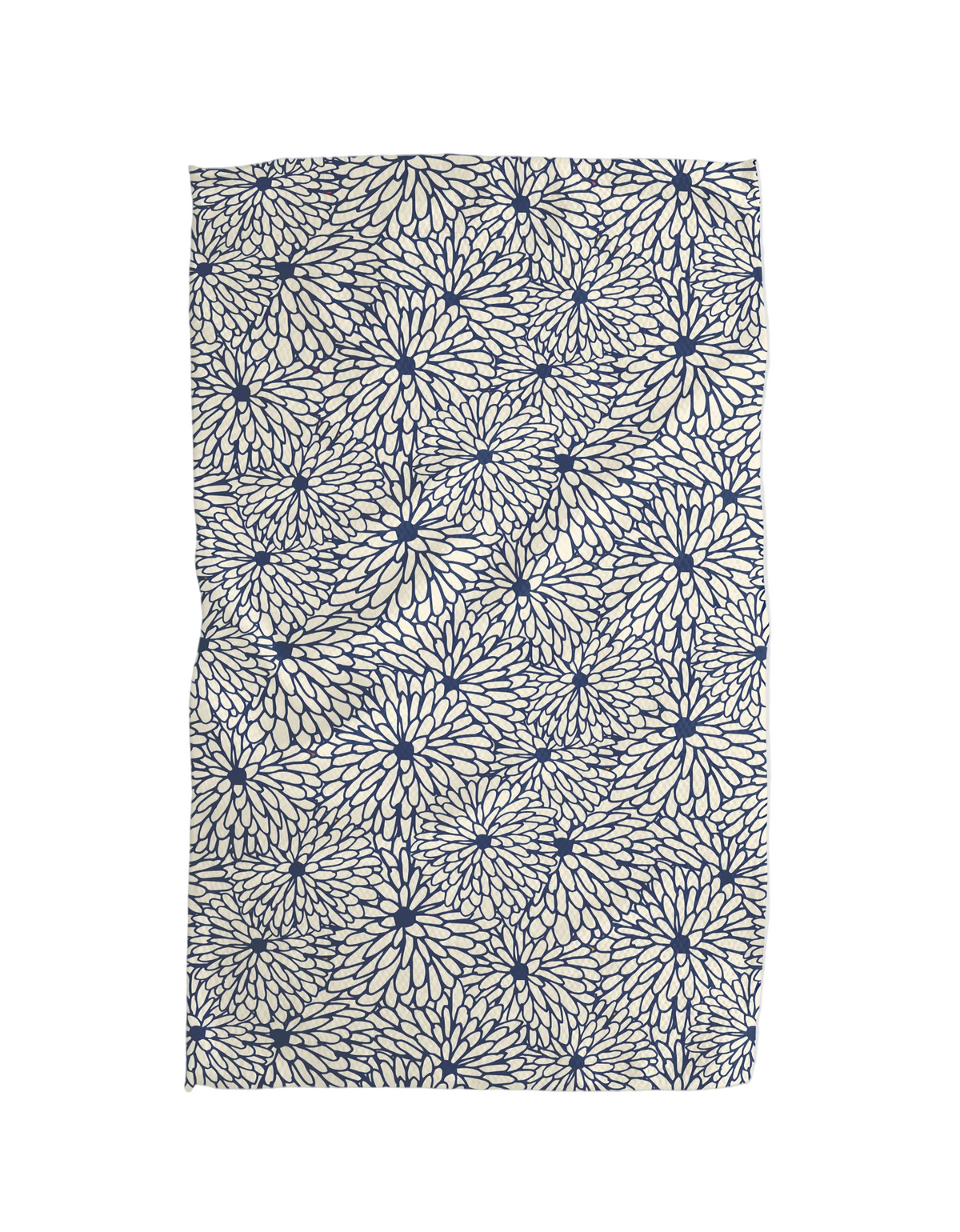 Navy Floral Tea Towel - Fancy That
