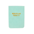 Load image into Gallery viewer, New Plan Fuck It Leatherette Pocket Journal - Fancy That
